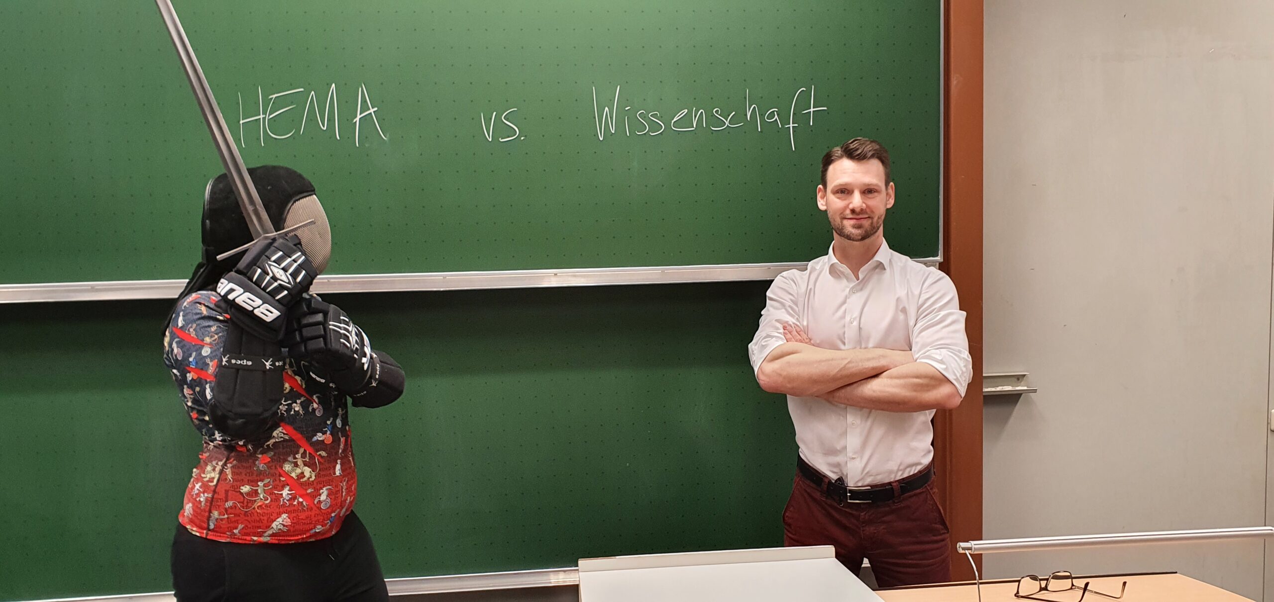 Instruktor Eric Burkart am Gathering