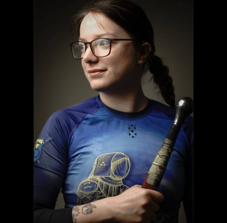 Instruktorin Tina John am Gathering